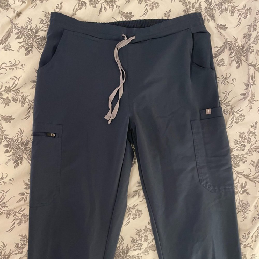 Figs Yola Skinny Scrub Pants Dark Harbor- Tall